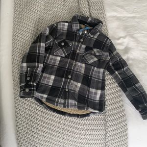 NWT Eddie Bauer Fleece Lined Shirt